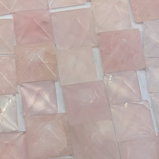 Rose Quartz Pyramids