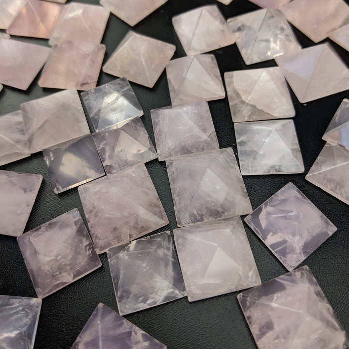 Rose Quartz Pyramids