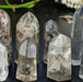 Quartz Polished Points with Inclusions