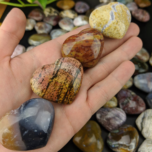 Ocean Jasper Hearts