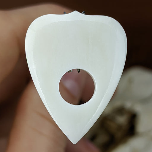 Planchette Bone Carving, Hand Carved, Medium