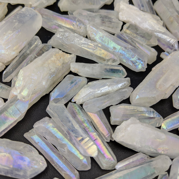 Aura Quartz Crystal Points