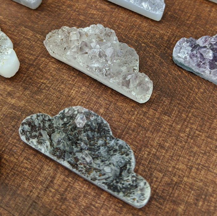 Druzy Quartz Clouds