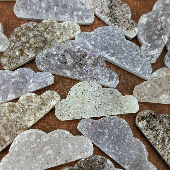 Druzy Quartz Clouds