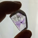 Amethyst Trigonal Crystal Slices