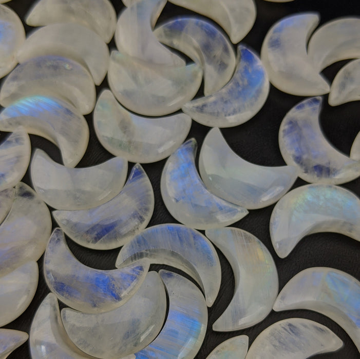 Moonstone Crescent Moons