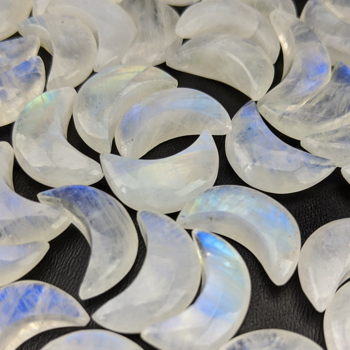 Moonstone Crescent Moons