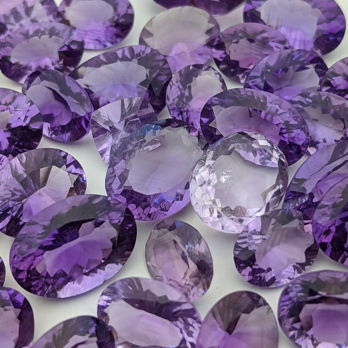 Amethyst Assorted Shape Facets, 8-15mm