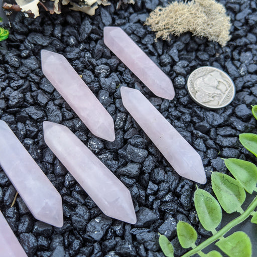 Rose Quartz Double Terminated Polished Points