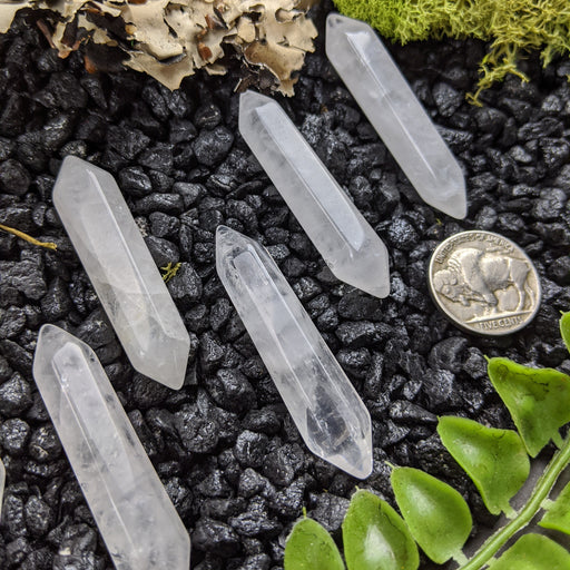 Clear Quartz Double Terminated Polished Points