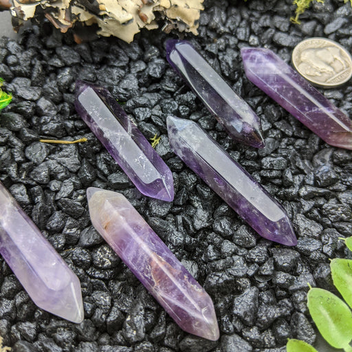 Amethyst Double Terminated Polished Points