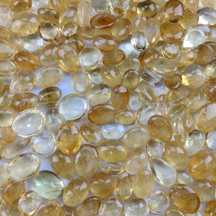 Citrine Cabochons, Small