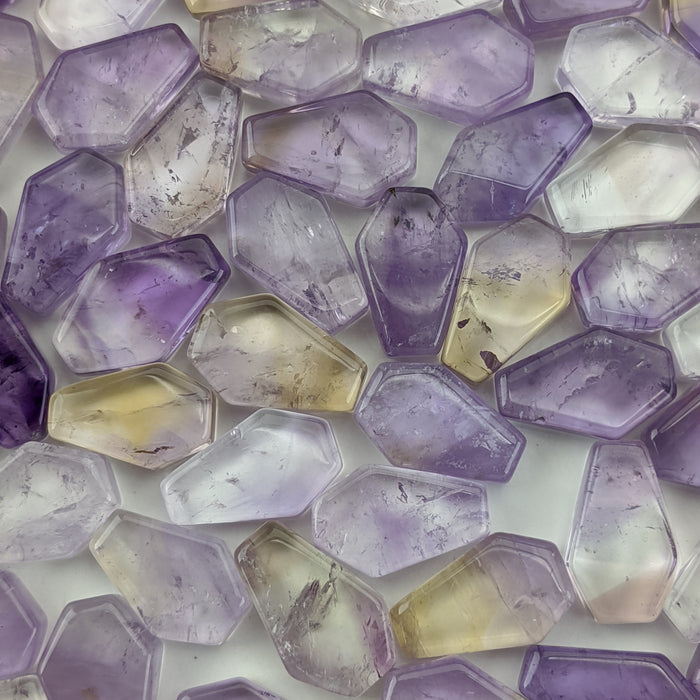 Mini Brazilian Amethyst Coffins