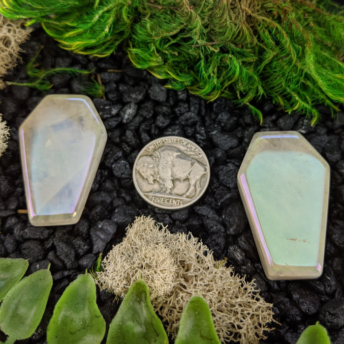 Aura Rose Quartz Coffins