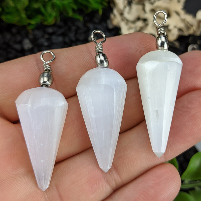 Satin Spar Pendant/Pendulum