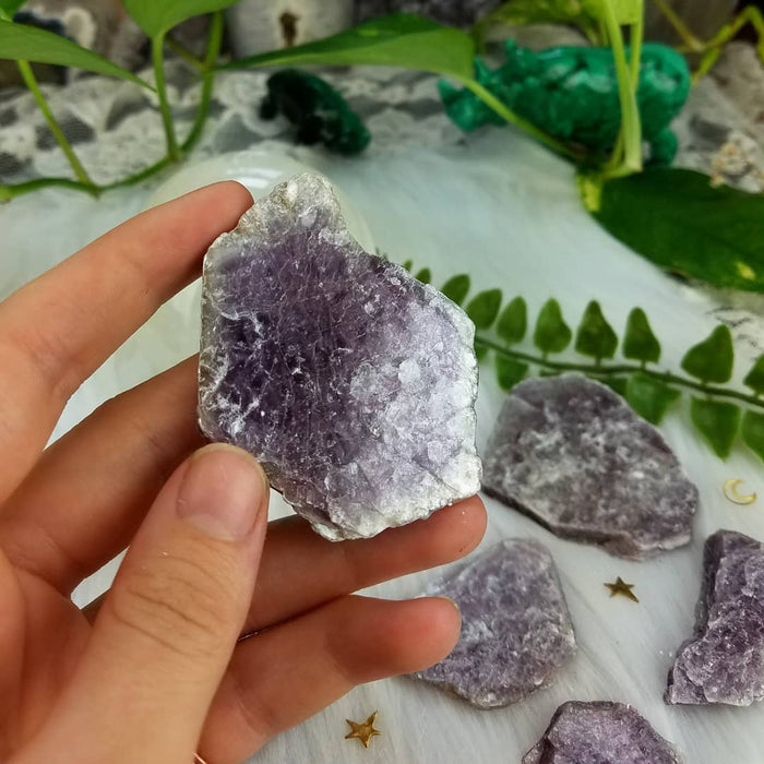 Lepidolite Crystal Books