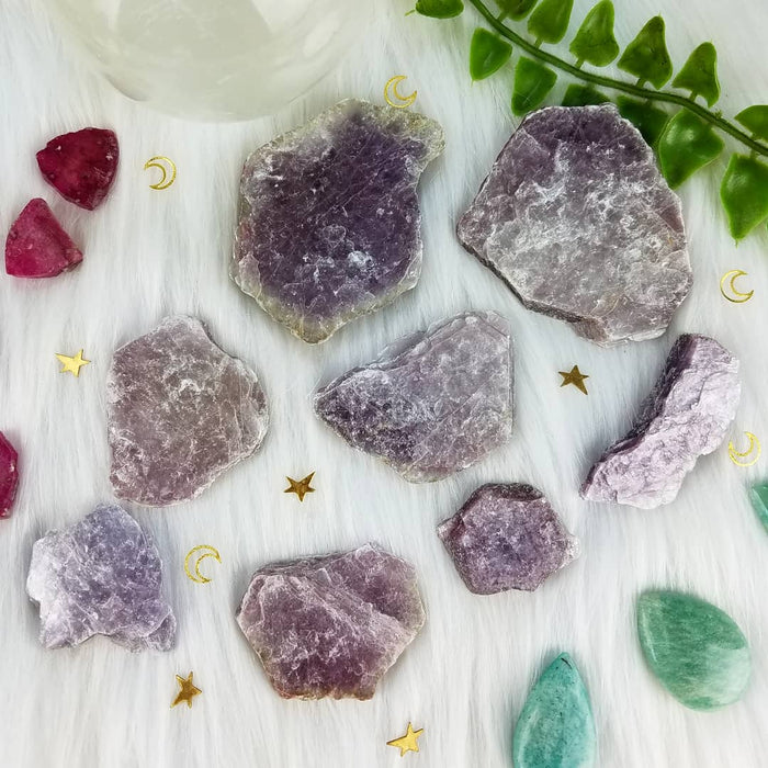 Lepidolite Crystal Books