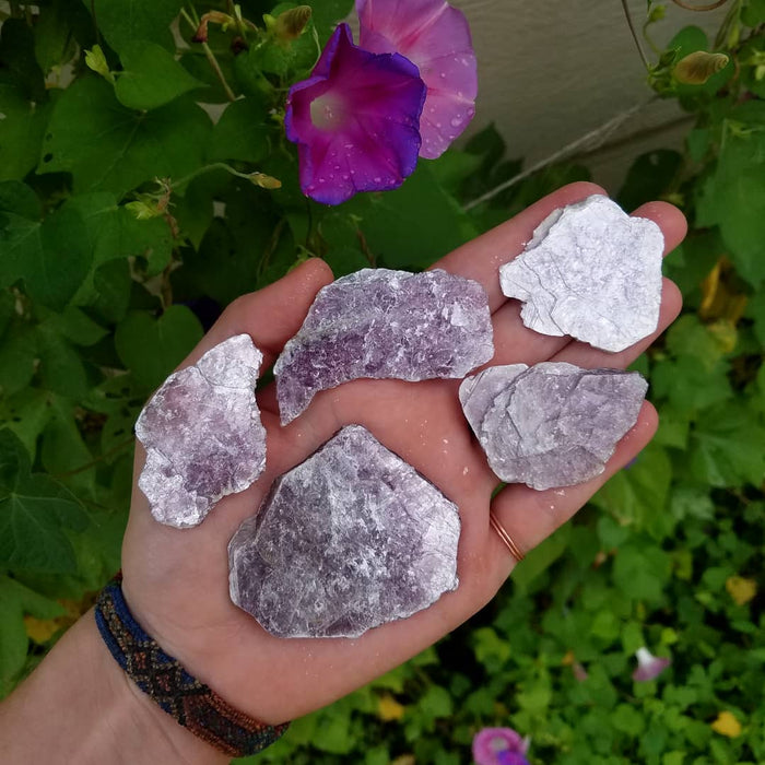 Lepidolite Crystal Books