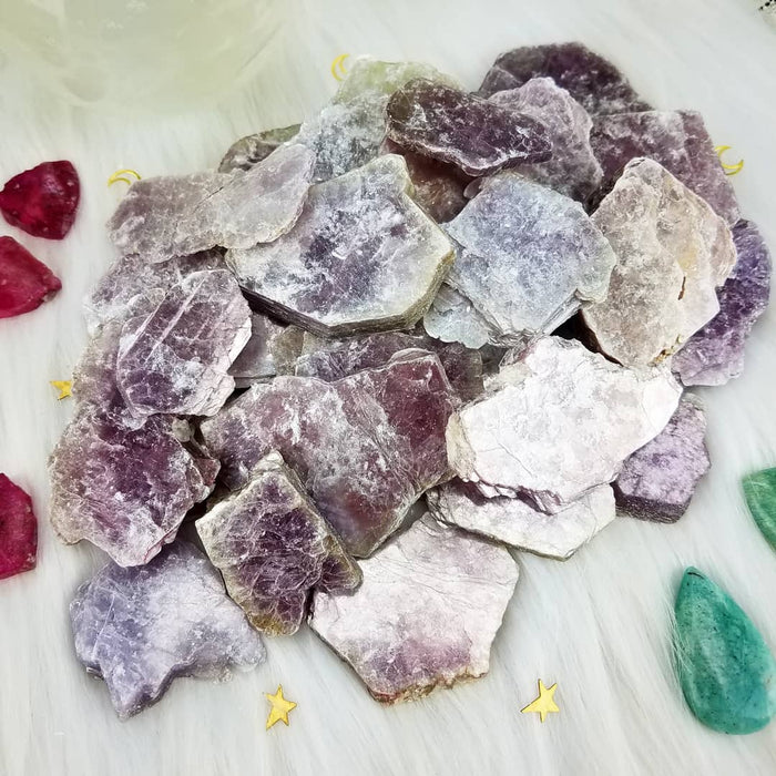 Lepidolite Crystal Books