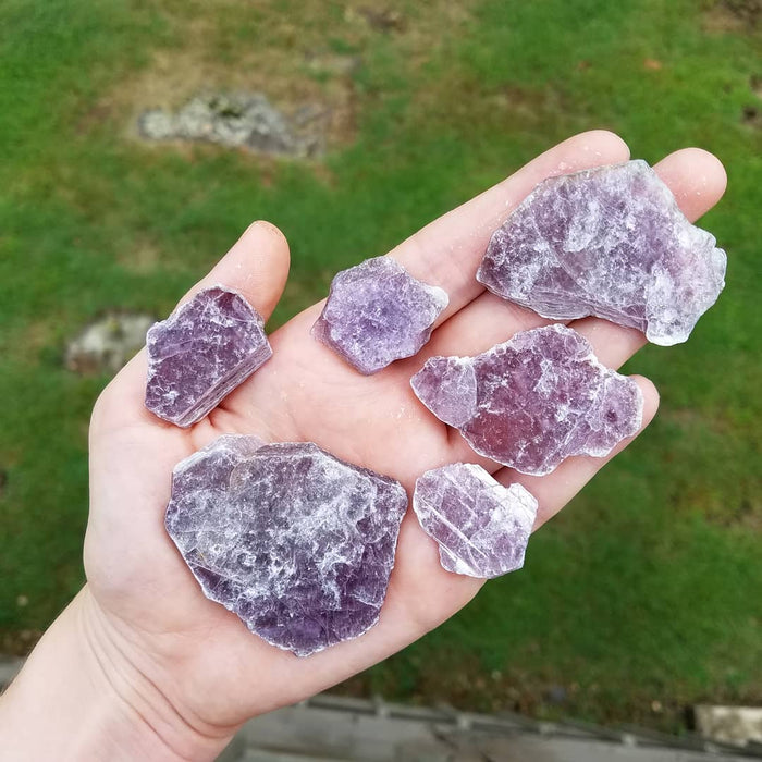 Lepidolite Crystal Books