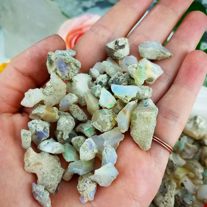 Rough Welo Opals, 10 gram sets