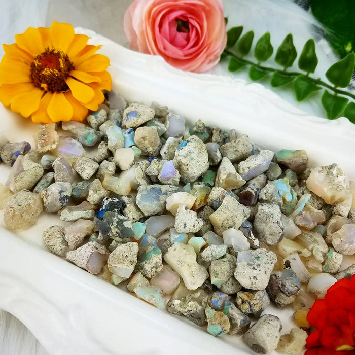 Rough Welo Opals, 10 gram sets