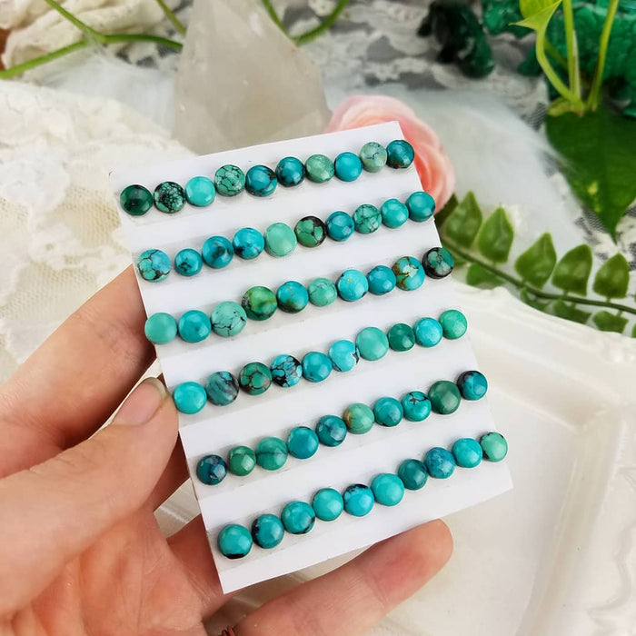 Turquoise, Small Round Cabochons