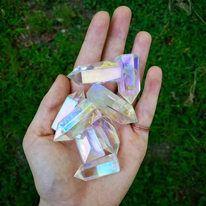 Angel Aura Quartz Points