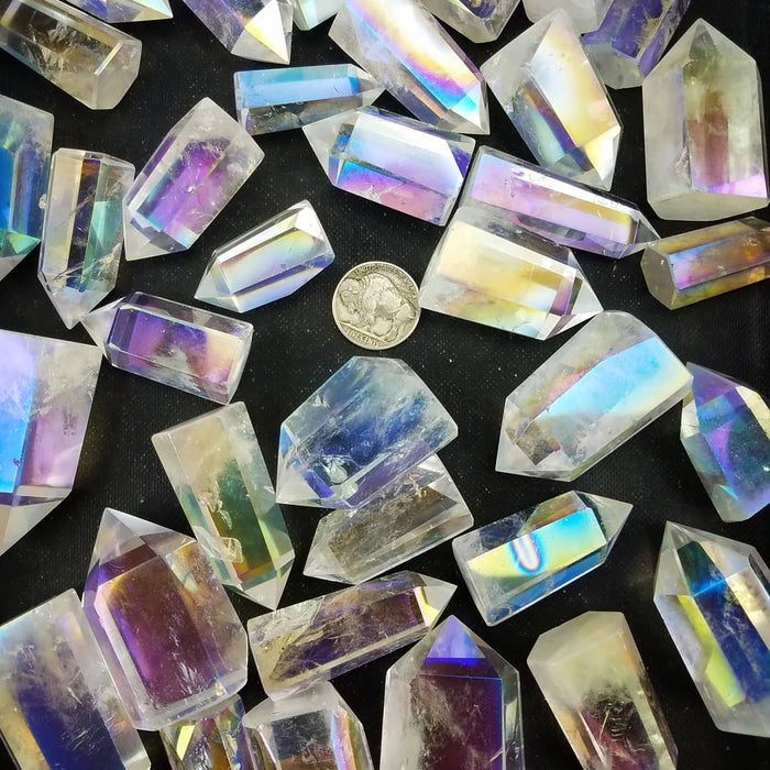 Angel Aura Quartz Points