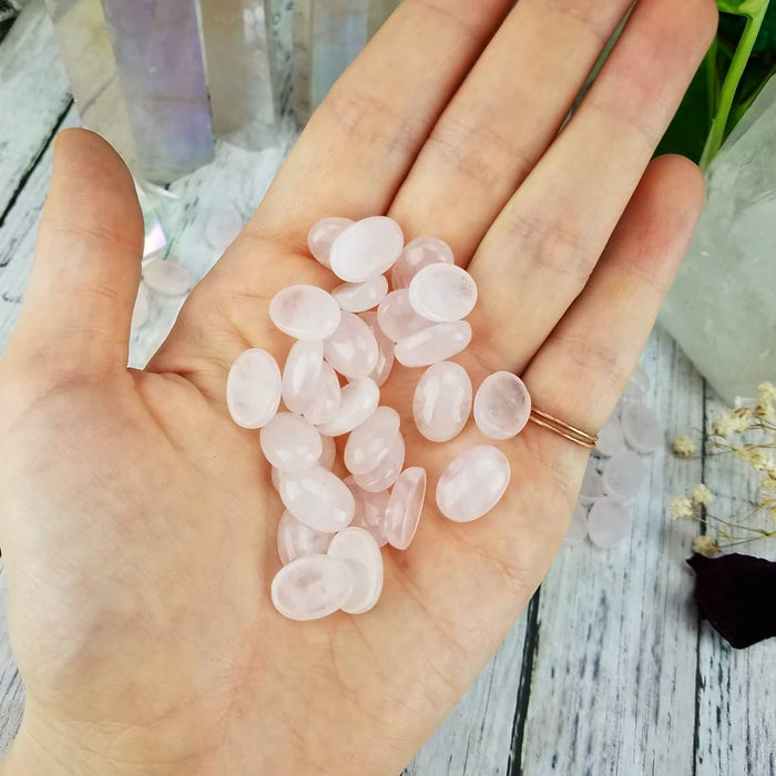 Rose Quartz Cabochons, 10x14mm