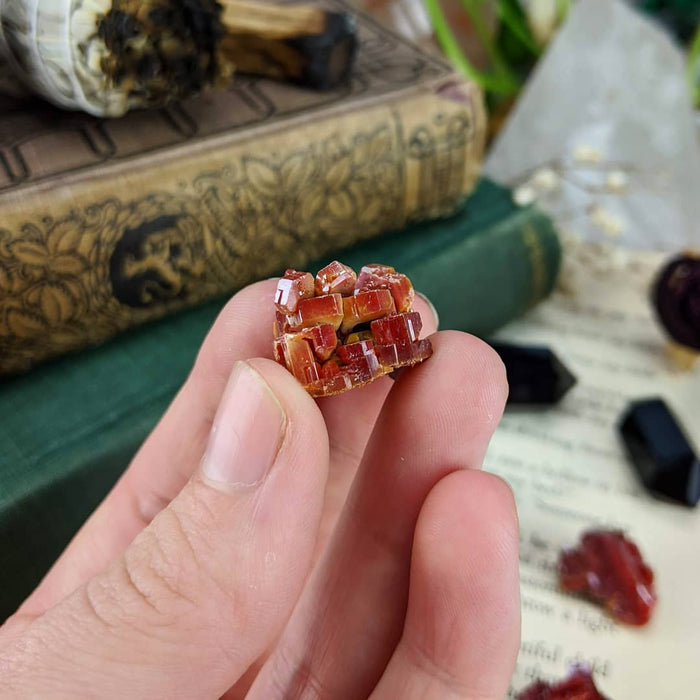 Vanadinite Crystal Clusters