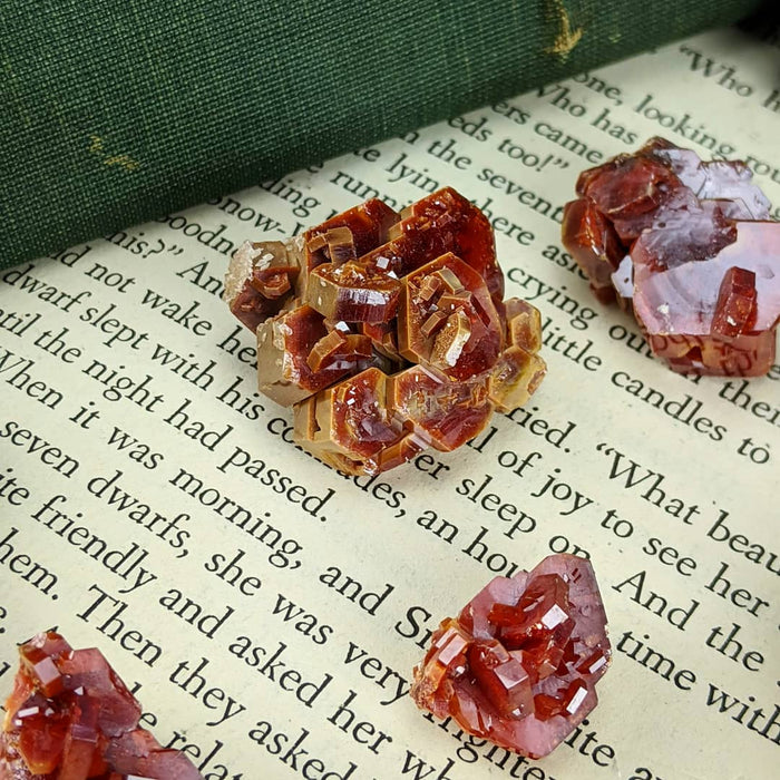 Vanadinite Crystal Clusters