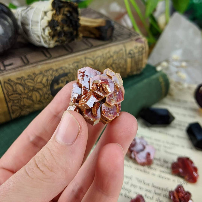 Vanadinite Crystal Clusters