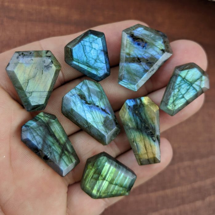 Labradorite Coffin Sets, second quality