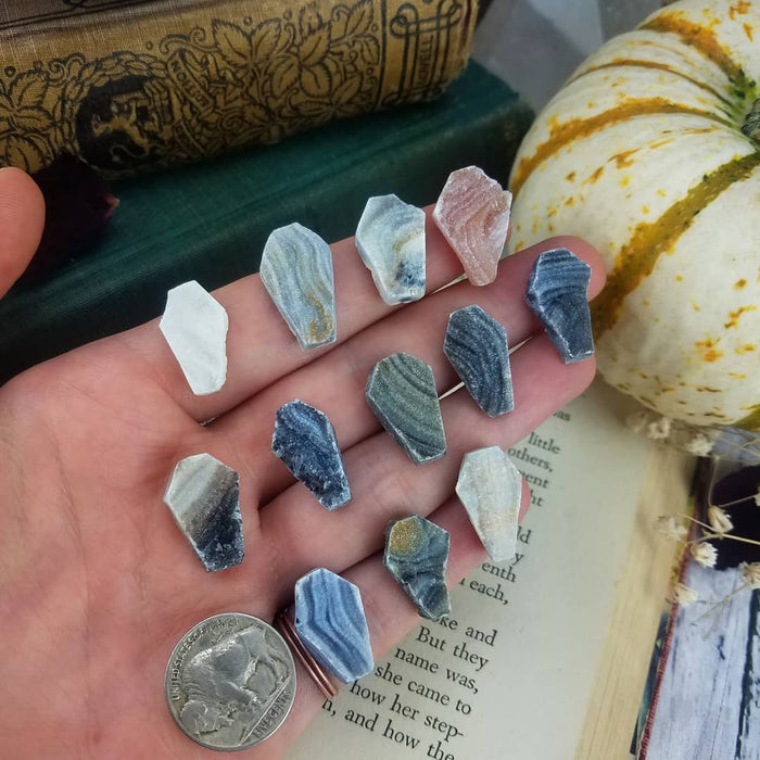 Chalcedony Coffins, small