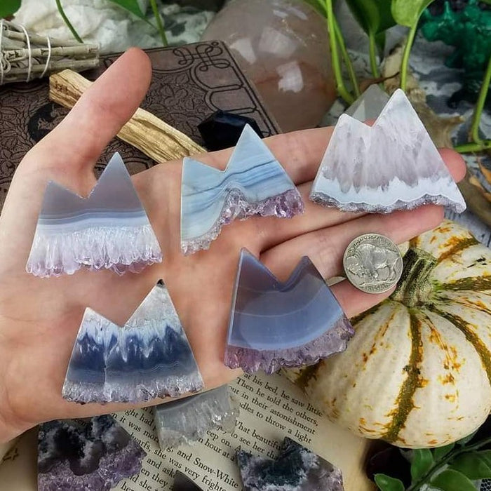 Second Quality Amethyst and Agate Mountains, Large