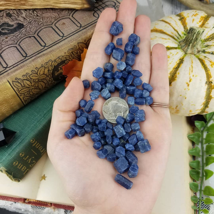 Natural Sapphire Crystals with Record Keepers