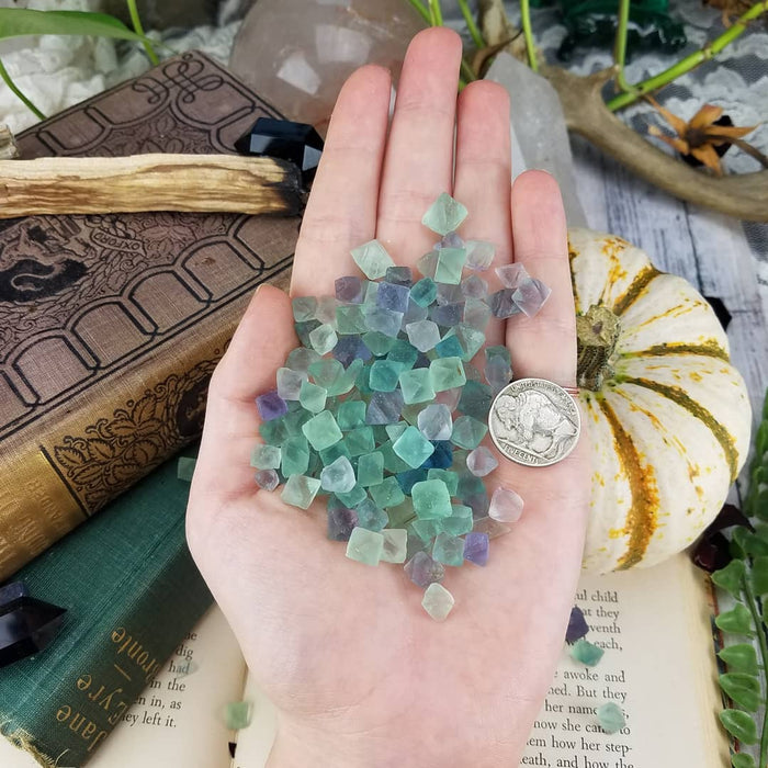 Fluorite Octahedrons