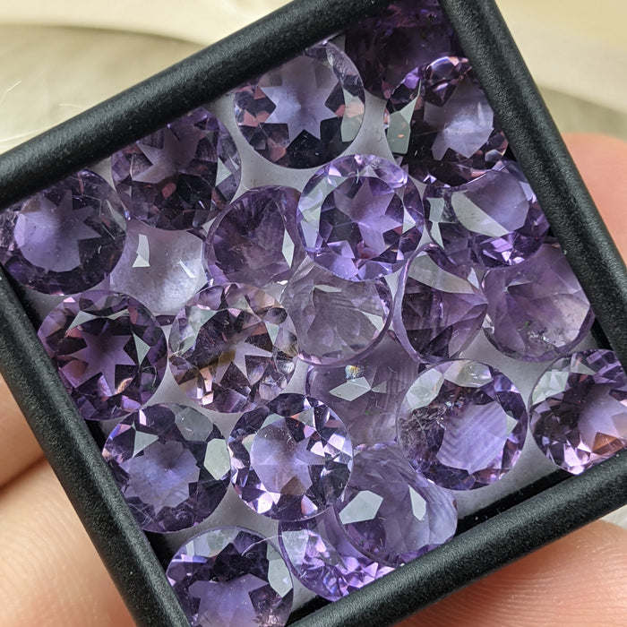 Amethyst Facets