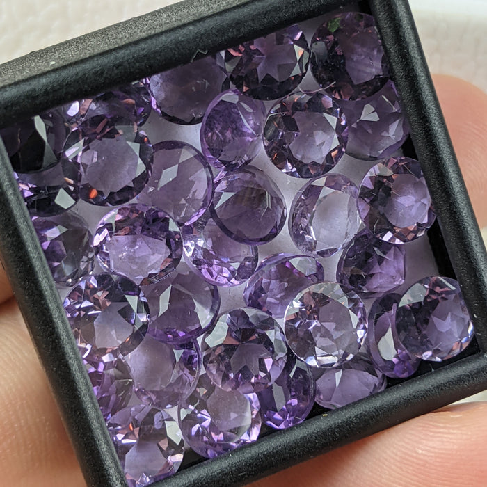 Amethyst Facets