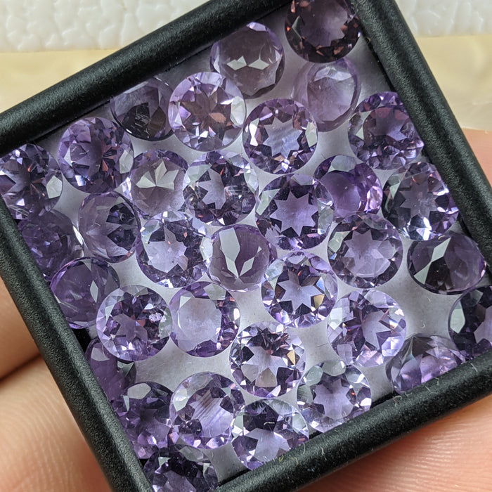 Amethyst Facets