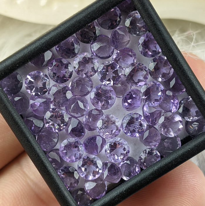 Amethyst Facets