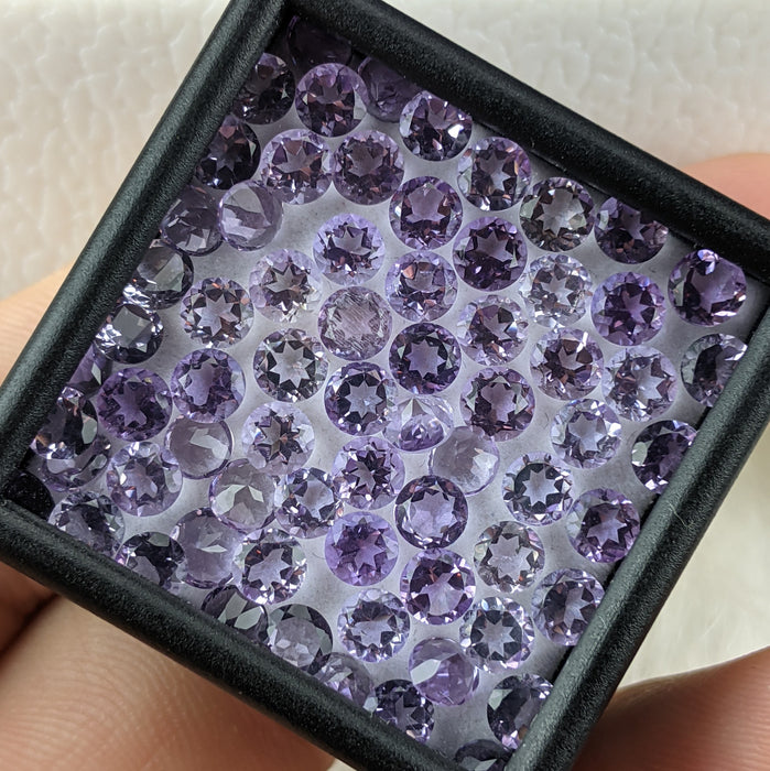 Amethyst Facets