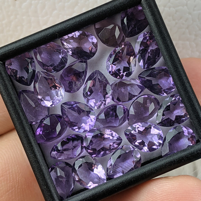 Amethyst Facets