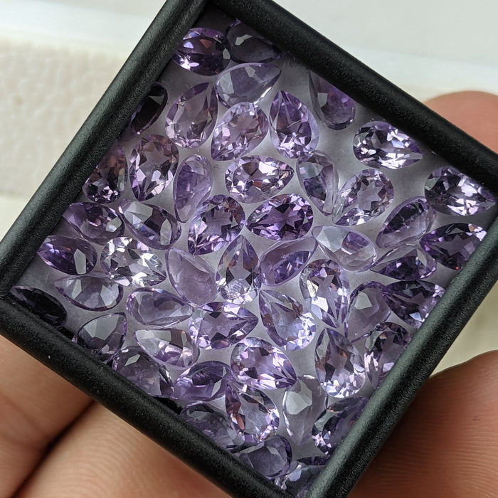 Amethyst Facets