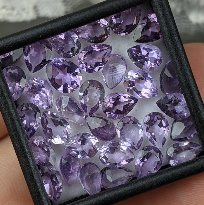 Amethyst Facets