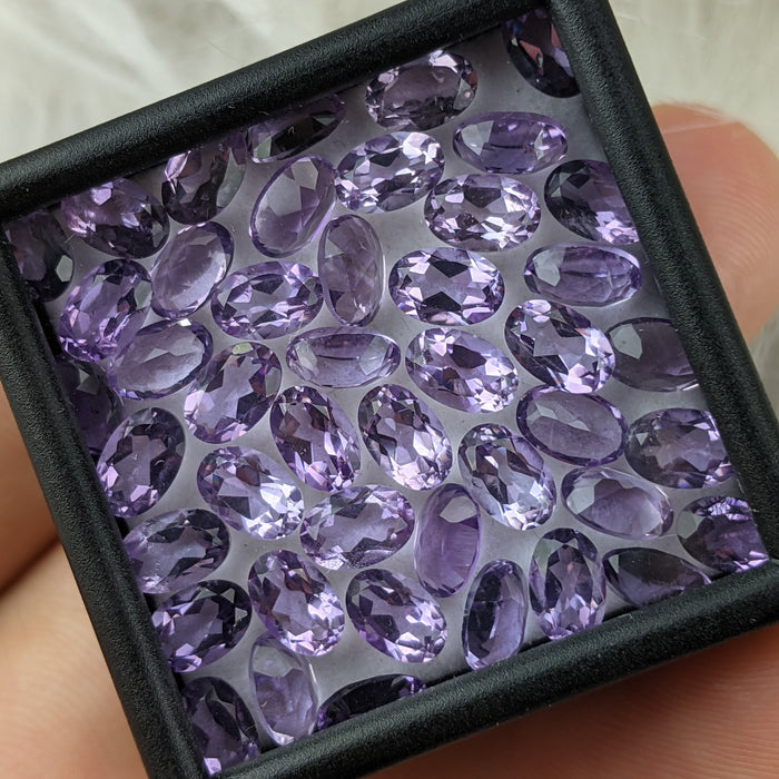 Amethyst Facets