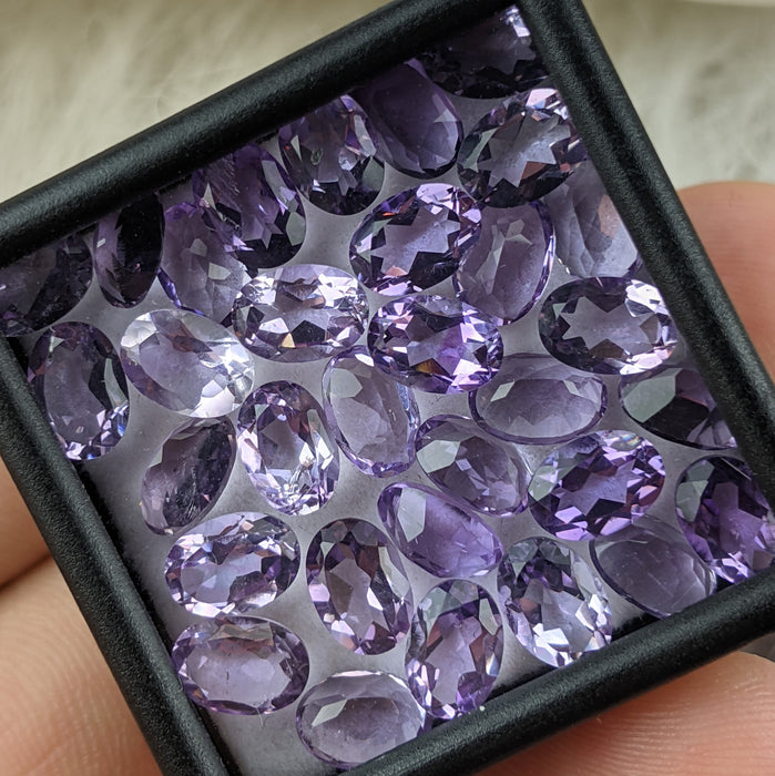 Amethyst Facets