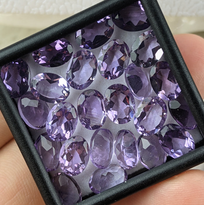 Amethyst Facets