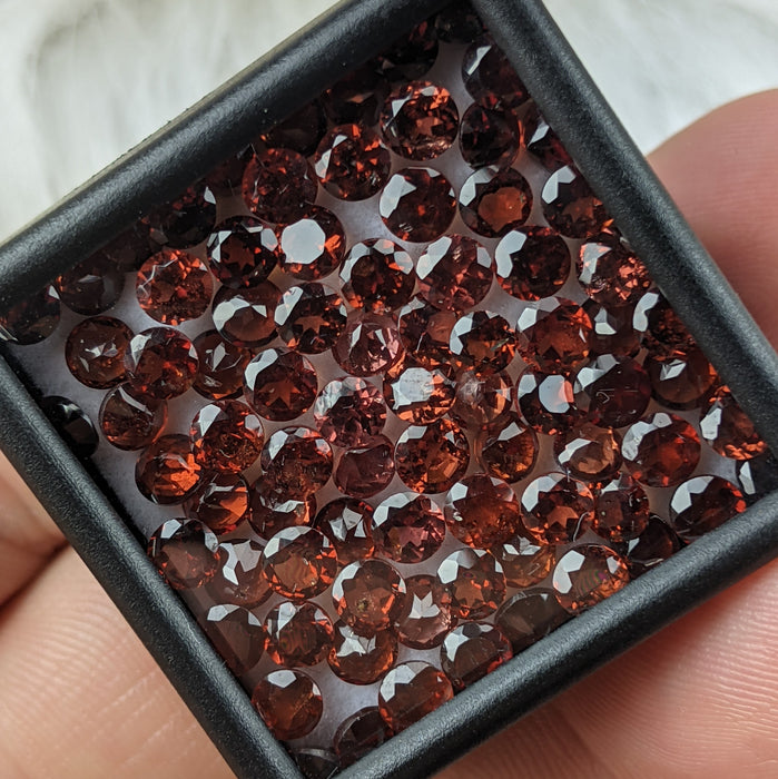 Garnet Facets, B Grade